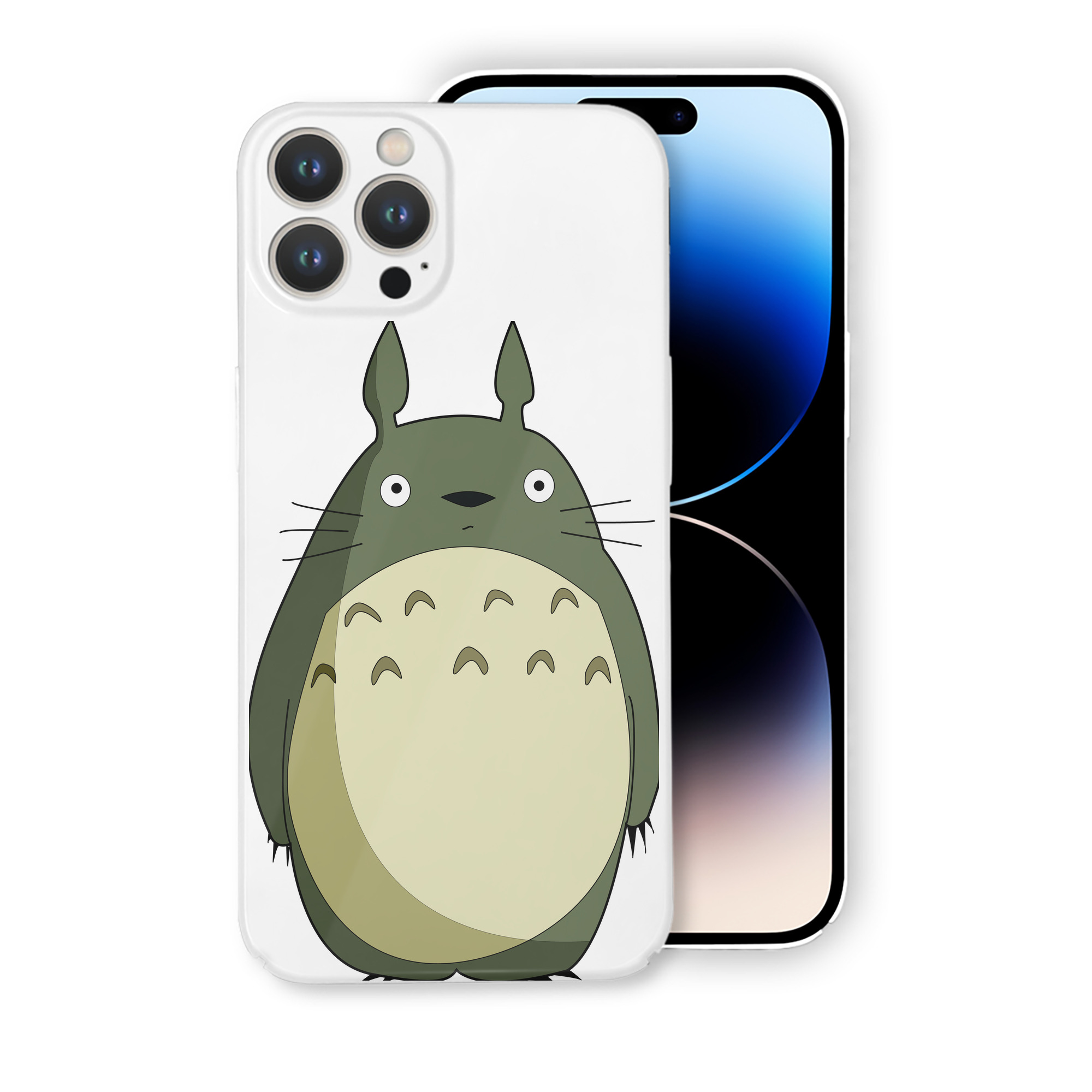（画像用） となりのトトロ 草壁メイ 草壁サツキ My Neighbor Totoro Satsuki Kusakabe Mei Kusakabe 【iPhone 14シリーズ対応】ハードケース